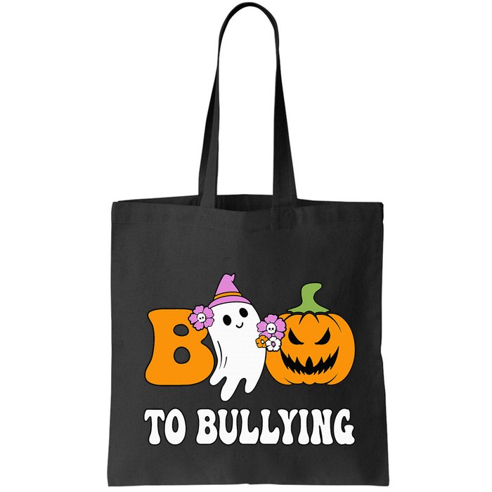 Unity Day Boo To Bullying Awareness Ghost Pumpkin Orange Bag
