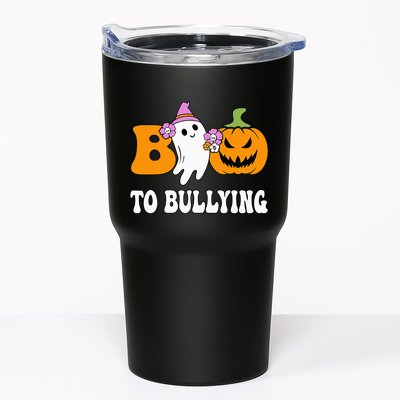 Unity Day Boo To Bullying Awareness Ghost Pumpkin Orange Tumbler