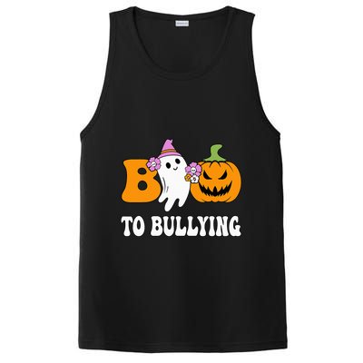Unity Day Boo To Bullying Awareness Ghost Pumpkin Orange PosiCharge Competitor Tank