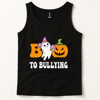 Unity Day Boo To Bullying Awareness Ghost Pumpkin Orange Tank Top