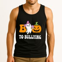 Unity Day Boo To Bullying Awareness Ghost Pumpkin Orange Tank Top
