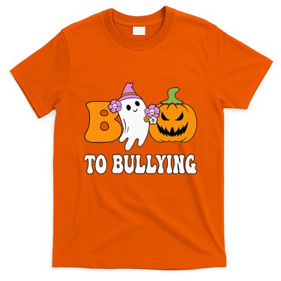 Unity Day Boo To Bullying Awareness Ghost Pumpkin Orange T-Shirt