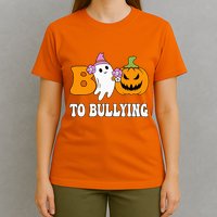 Unity Day Boo To Bullying Awareness Ghost Pumpkin Orange T-Shirt