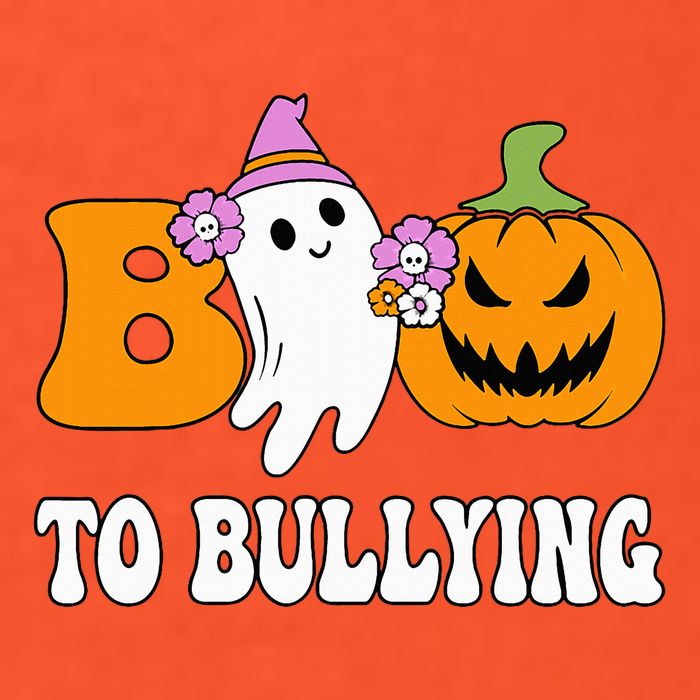 Unity Day Boo To Bullying Awareness Ghost Pumpkin Orange T-Shirt