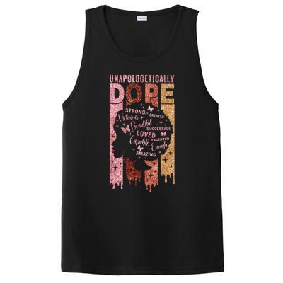 Unapologetically Dope Black History Month African American Gift PosiCharge Competitor Tank