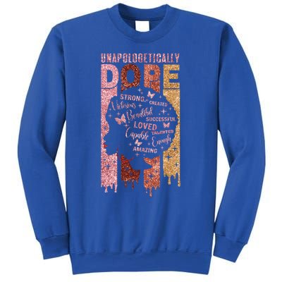 Unapologetically Dope Black History Month African American Gift Sweatshirt