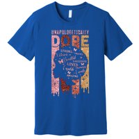 Unapologetically Dope Black History Month African American Gift Premium T-Shirt