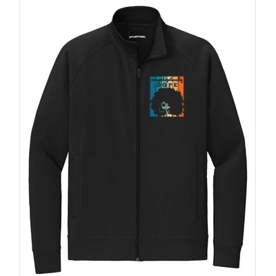 Unapologetically Dope Black History Month African American Gift Stretch Full-Zip Cadet Jacket