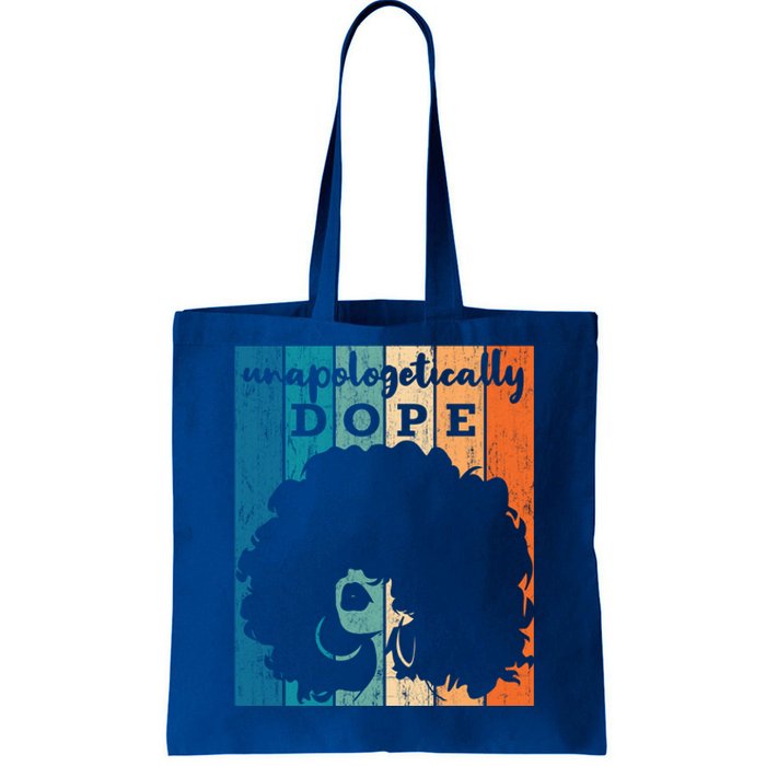 Unapologetically Dope Black History Month African American Gift Tote Bag