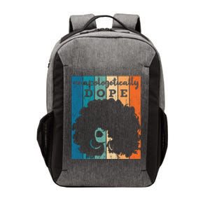 Unapologetically Dope Black History Month African American Gift Vector Backpack