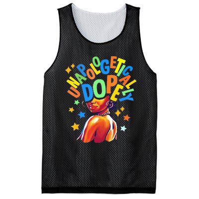 Unapologetically Dope bhm frican American Mesh Reversible Basketball Jersey Tank