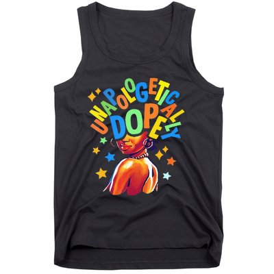 Unapologetically Dope bhm frican American Tank Top