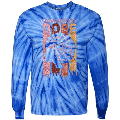 Unapologetically Dope Black History Month African American Great Gift Tie-Dye Long Sleeve Shirt