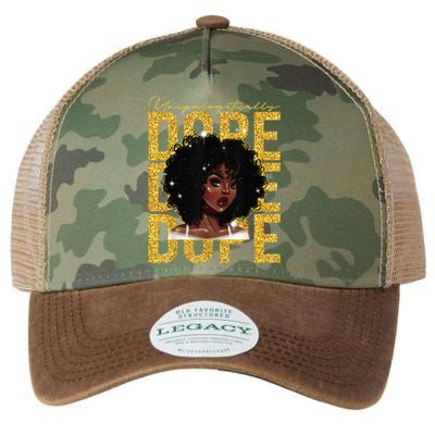 Unapologetically Dope Black History Month African American Legacy Tie Dye Trucker Hat