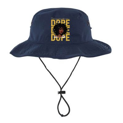 Unapologetically Dope Black History Month African American Legacy Cool Fit Booney Bucket Hat