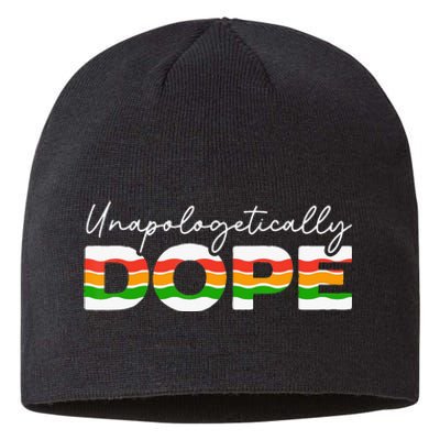 Unapologetically Dope Black History Month Black Pride Sustainable Beanie