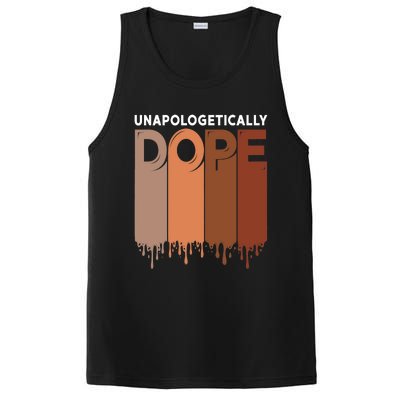 Unapologetically Dope Black Pride Melanin African American PosiCharge Competitor Tank