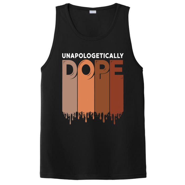 Unapologetically Dope Black Pride Melanin African American PosiCharge Competitor Tank