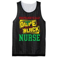 Unapologetically Dope Black Nurse for an African American Mesh Reversible Basketball Jersey Tank