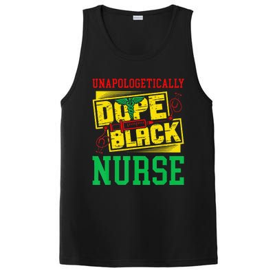 Unapologetically Dope Black Nurse for an African American PosiCharge Competitor Tank