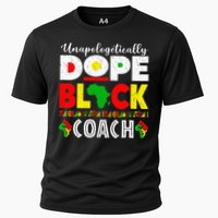 Unapologetically Dope Black Coach African Juneteenth Cooling Performance Crew T-Shirt