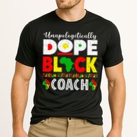 Unapologetically Dope Black Coach African Juneteenth Cooling Performance Crew T-Shirt