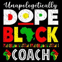 Unapologetically Dope Black Coach African Juneteenth Cooling Performance Crew T-Shirt
