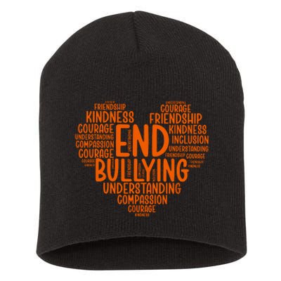 Unity Day Bullying Prevention Choose Kindness Short Acrylic Beanie