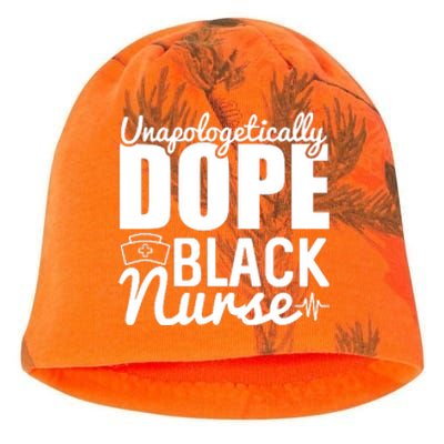 Unapologetically Dope Black Nurse Black History Month African American Kati - Camo Knit Beanie