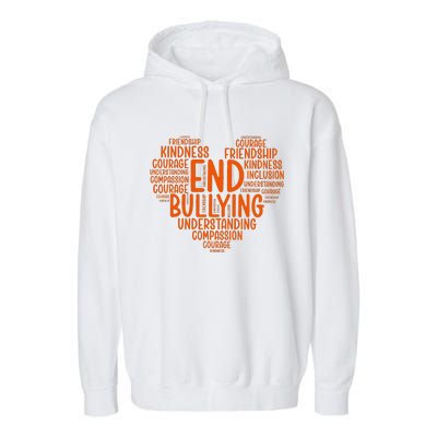 Unity Day Bullying Prevention Choose Kindness Gift Garment-Dyed Fleece Hoodie