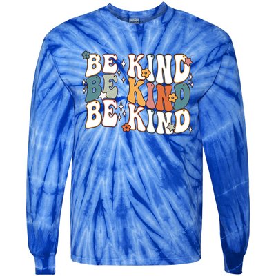 Unity Day Cute Gift Orange Be Kind Cute Gift Be Kind Asl Gift Tie-Dye Long Sleeve Shirt