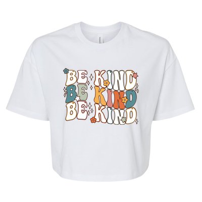 Unity Day Cute Gift Orange Be Kind Cute Gift Be Kind Asl Gift Bella+Canvas Jersey Crop Tee