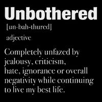 Unbothered Definition Confident Woman Mood Cooling Performance Crew T-Shirt