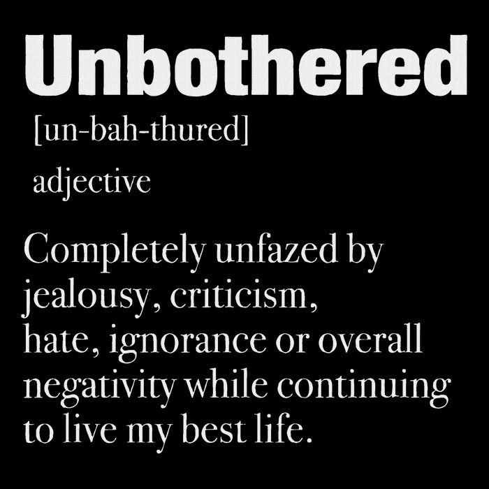 Unbothered Definition Confident Woman Mood Cooling Performance Crew T-Shirt