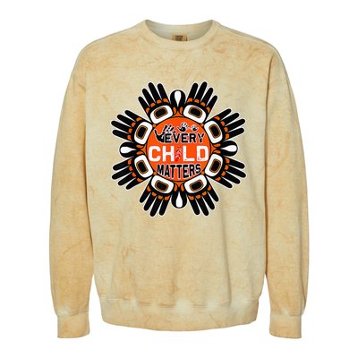 Unity Day Daisy We Wear Orange For Unity Day Colorblast Crewneck Sweatshirt