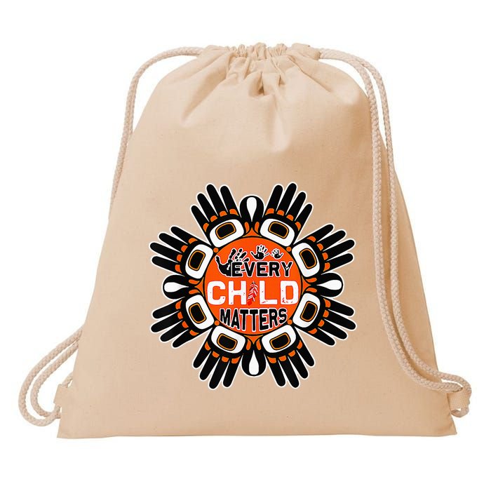 Unity Day Daisy We Wear Orange For Unity Day Drawstring Bag