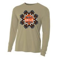 Unity Day Daisy We Wear Orange For Unity Day Cooling Performance Long Sleeve Crew