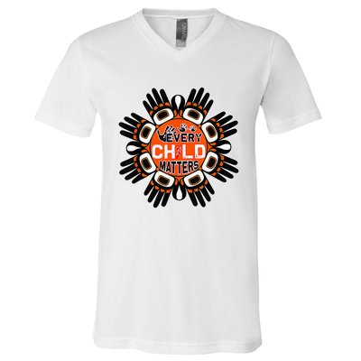 Unity Day Daisy We Wear Orange For Unity Day V-Neck T-Shirt