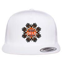 Unity Day Daisy We Wear Orange For Unity Day Flat Bill Trucker Hat