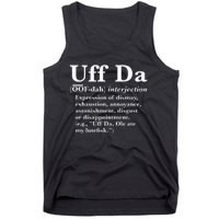 Uff Da Definition Tank Top