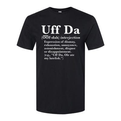 Uff Da Definition Softstyle CVC T-Shirt