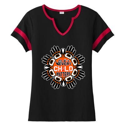 Unity Day Daisy We Wear Orange Ladies Halftime Notch Neck Tee