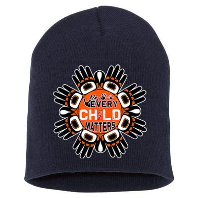 Unity Day Daisy We Wear Orange Short Acrylic Beanie