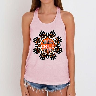 Unity Day Daisy We Wear Orange Women's Knotted Racerback Tank