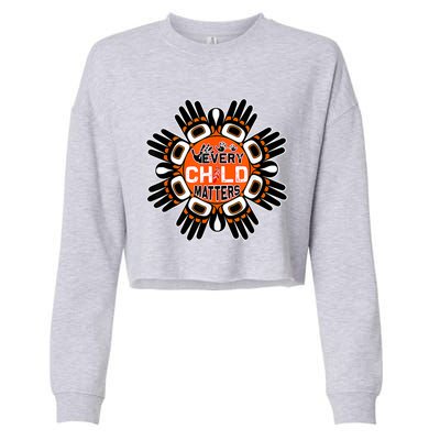 Unity Day Daisy We Wear Orange Cropped Pullover Crew