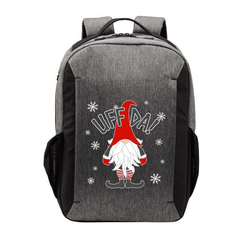 Uff Da Danish Gnome Scandinavian Tomte Nordic Christmas Vector Backpack