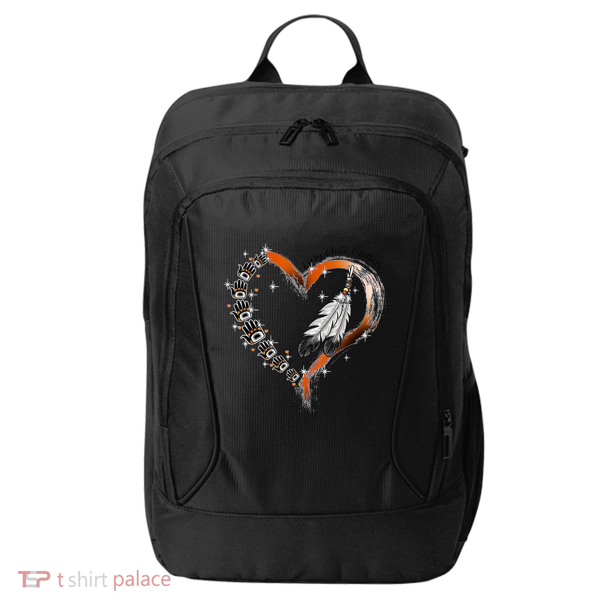 Unity Day Daisy We Wear Orange For Unity Day City Backpack