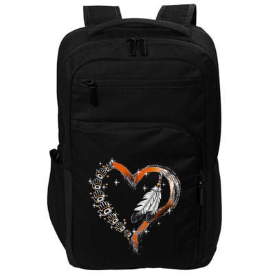 Unity Day Daisy We Wear Orange For Unity Day Impact Tech Backpack