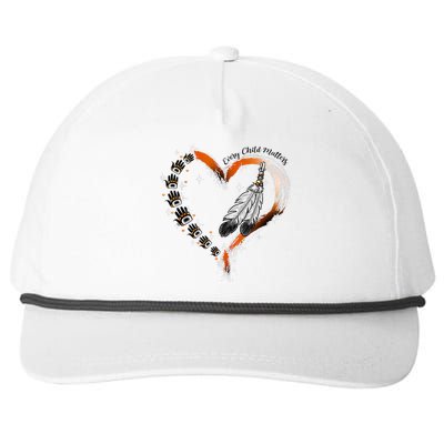 Unity Day Daisy We Wear Orange For Unity Day Snapback Five-Panel Rope Hat