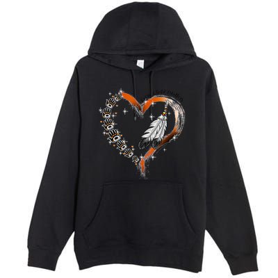 Unity Day Daisy We Wear Orange For Unity Day Premium Pullover Hoodie
